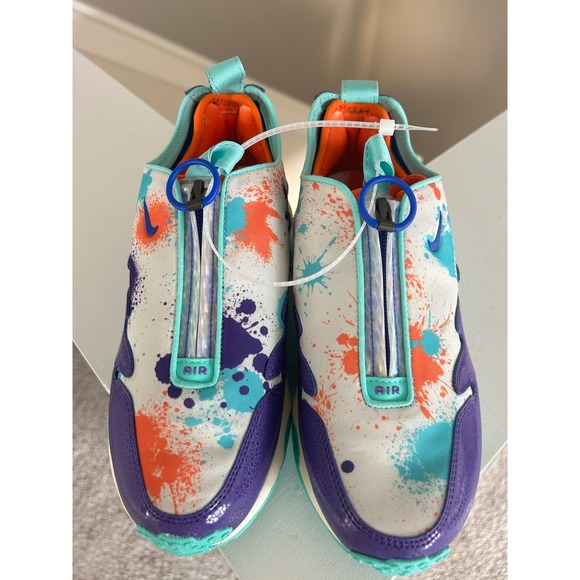 Nike Air Max Plus Drift Multi-Color Paint Splatter Zip IB6068-920 Womens 6.5 - Picture 3 of 5